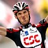 Frank Schleck Sieger der 15. Etappe nach l'Alpe d'Huez bei der Tour de France 2006